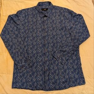 Men's XL Button Up Long sleeve
